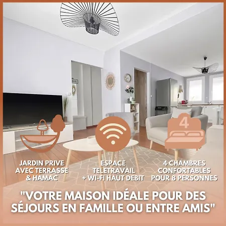 Grande Maison Familiale A Deux Pas De La